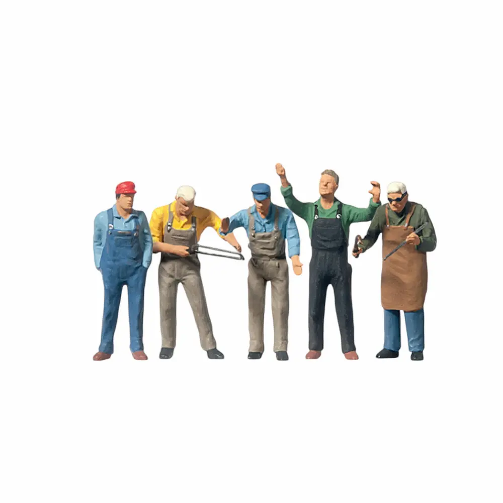 Lot de 5 Artisans - Preiser 65332 - 0 1/43