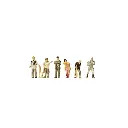 Groupe de randonneurs en excursion - Preiser 79074 - N 1/160e