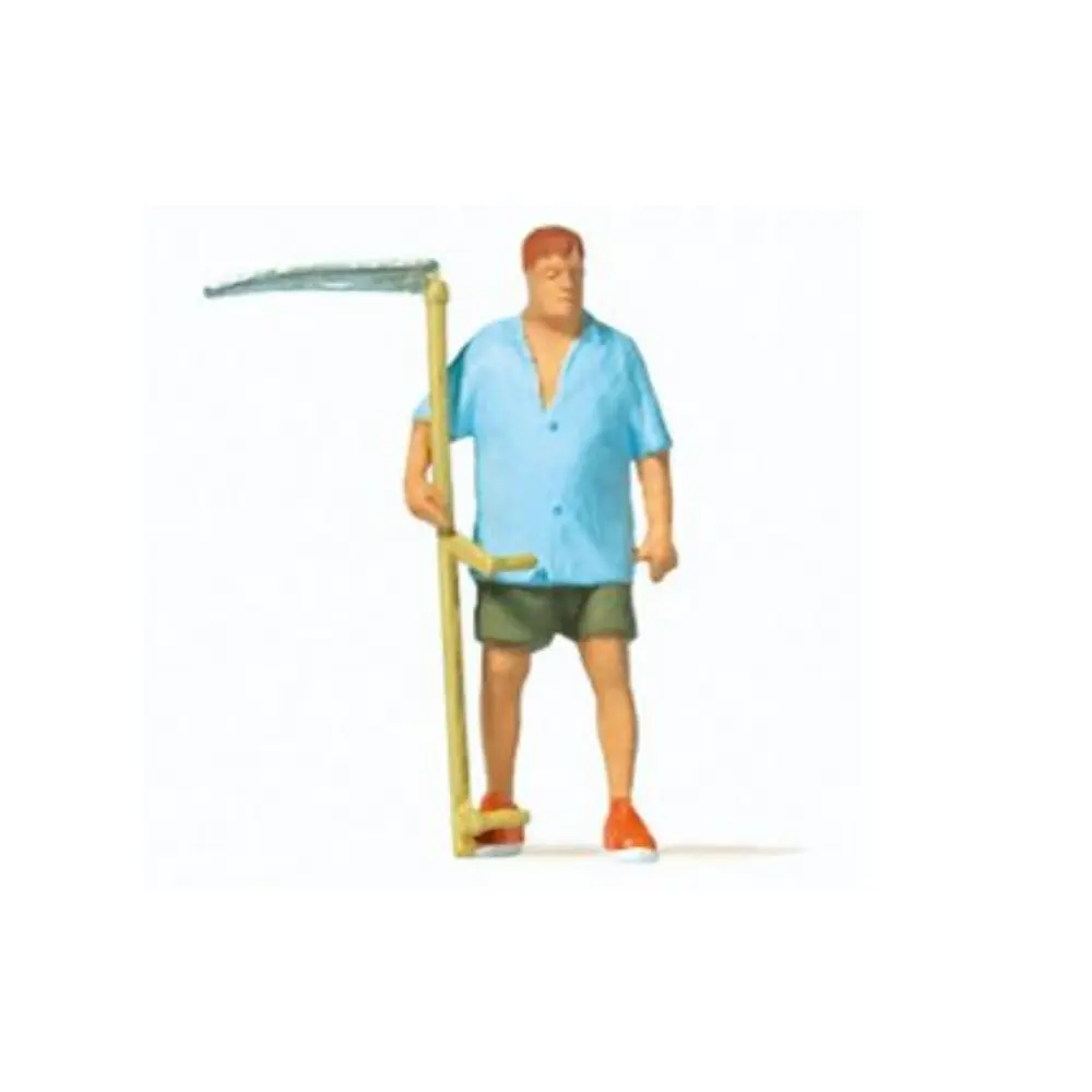 Un fermier avec sa faux PREISER 28217 - HO 1:87
