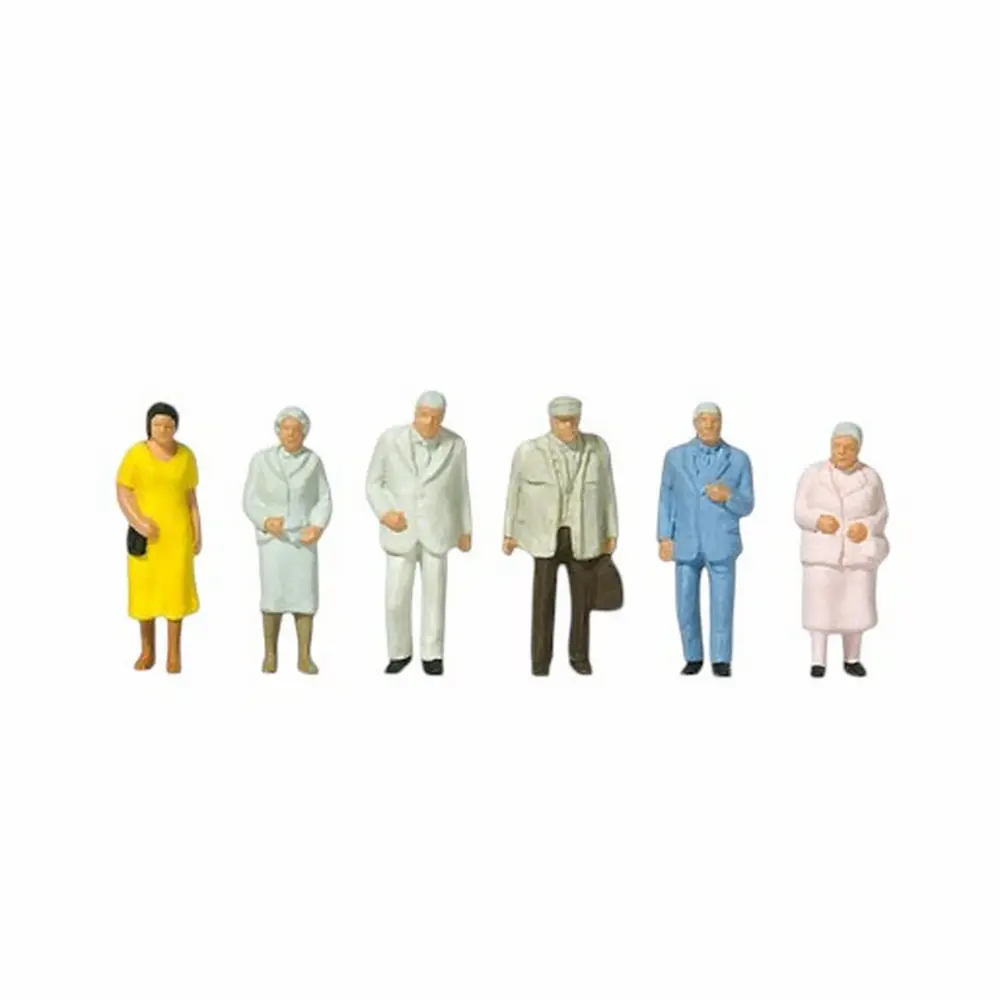 6 passants debout - Preiser 14116 - HO  1/87