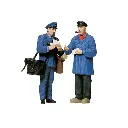 2 figurines "Livraison de courrier" PREISER 45093 - II G 1/22.5