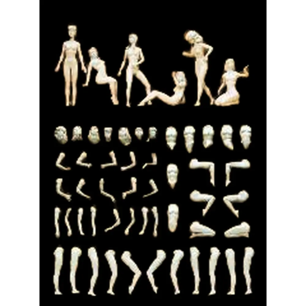 Eve - A Peindre et Monter - Preiser 58001 - 1/25