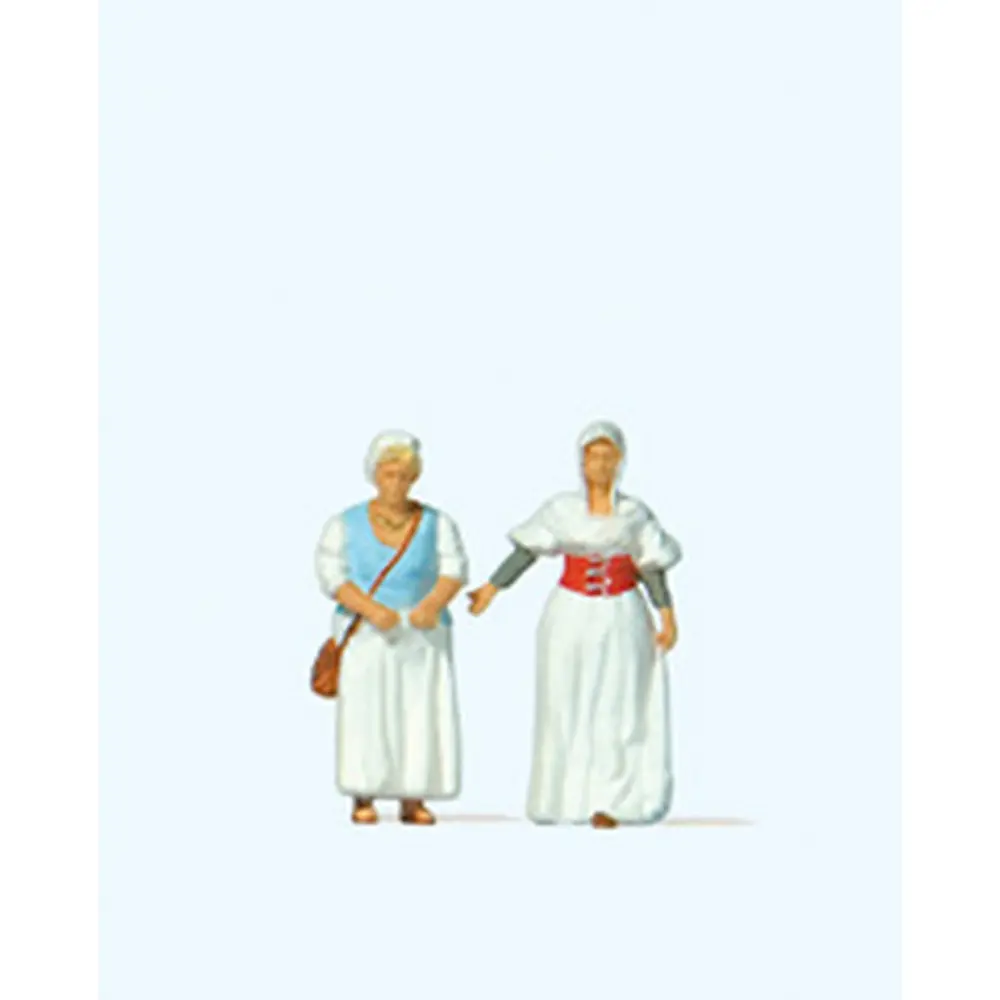 Vendeuses Médiéval - Preiser 28224 - HO 1/87