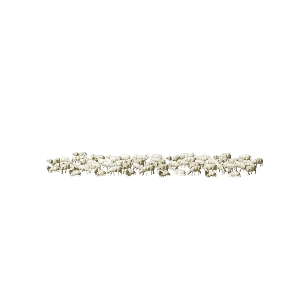 Troupeau de moutons - Preiser 88580 - Z 1/220