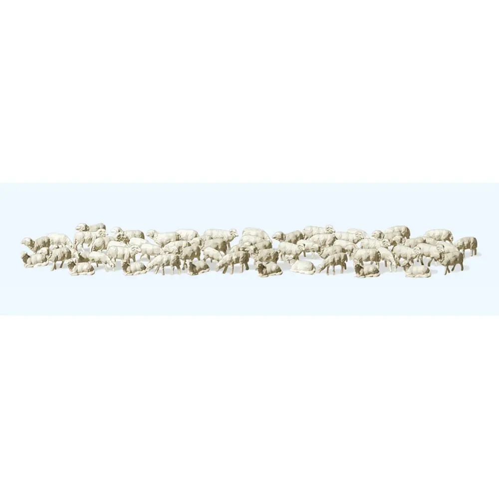 Troupeau de moutons - Preiser 88580 - Z 1/220