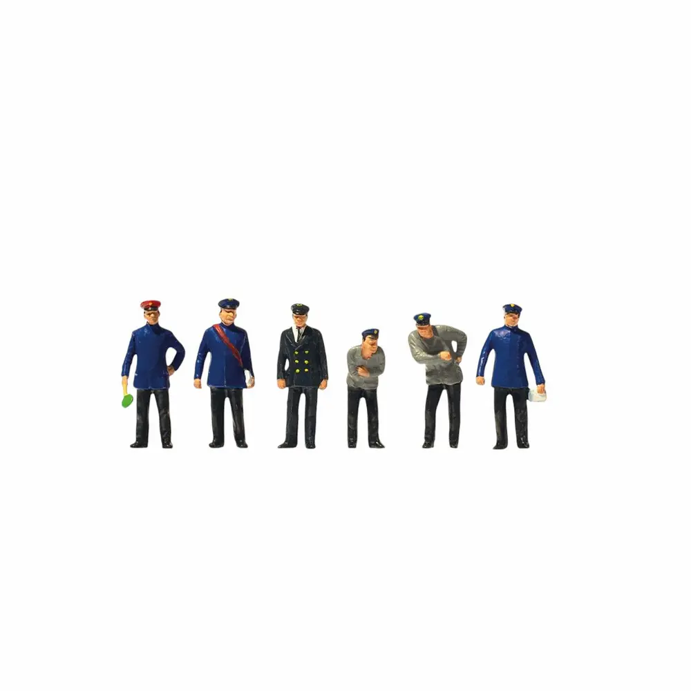 Personnel ferroviaire - Preiser 12447 - HO 1/87