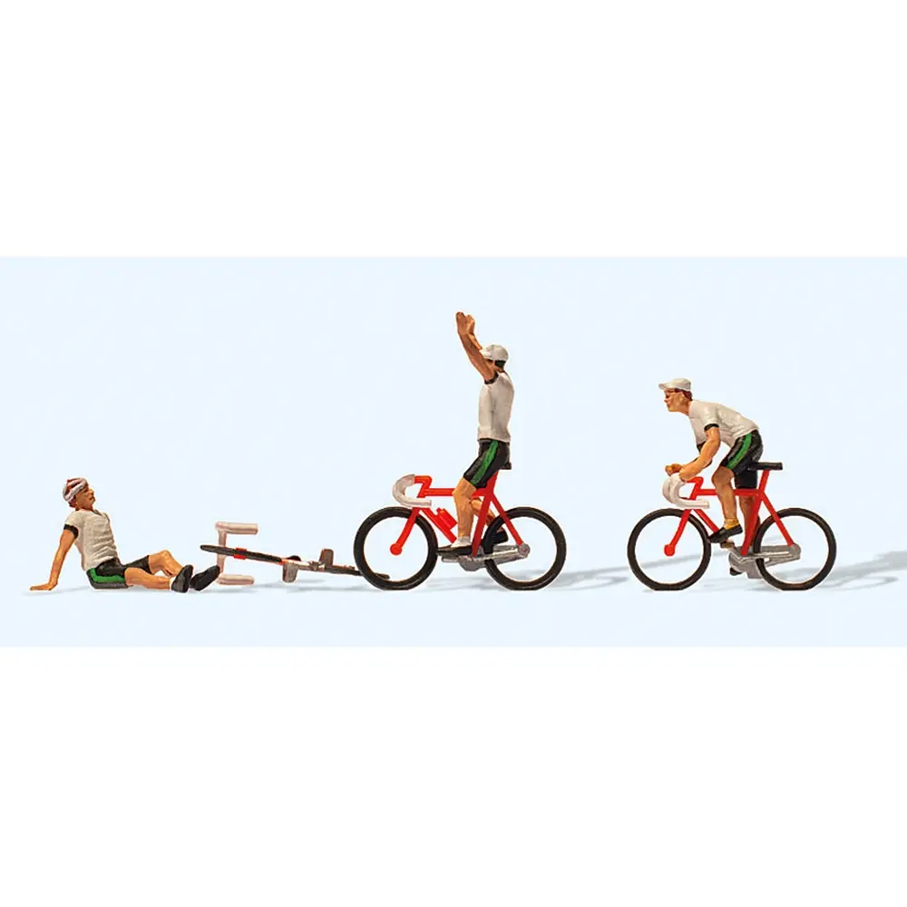 Cyclistes - Preiser 25005 - HO 1/87