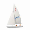 Voilier Korsar G-599 - Preiser 10677 - HO 1/87