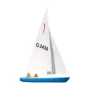 Voilier "Korsar" G 2438 - Preiser 10679 - HO 1/87