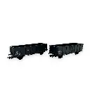 Set de 2 wagons tombereaux "Villach" - R37-HOP43003C - HO 1/87 - SNCF - Ep III - 2R