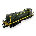 Locomotive Diesel 040 DE 608 - Dépôt Caen - DCC - R37 HO41103DC SNCF - HO