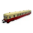 Remorque d'autorail ZR 27113 - R37 H0 41250 - HO 1/87 - SNCF - Ep III - Analogique - 2R