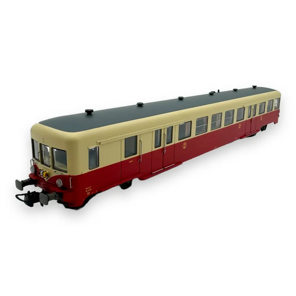 Remorque d'autorail ZR 27119 - R37 H0 41254 - HO 1/87 - SNCF - Ep III - Analogique - 2R