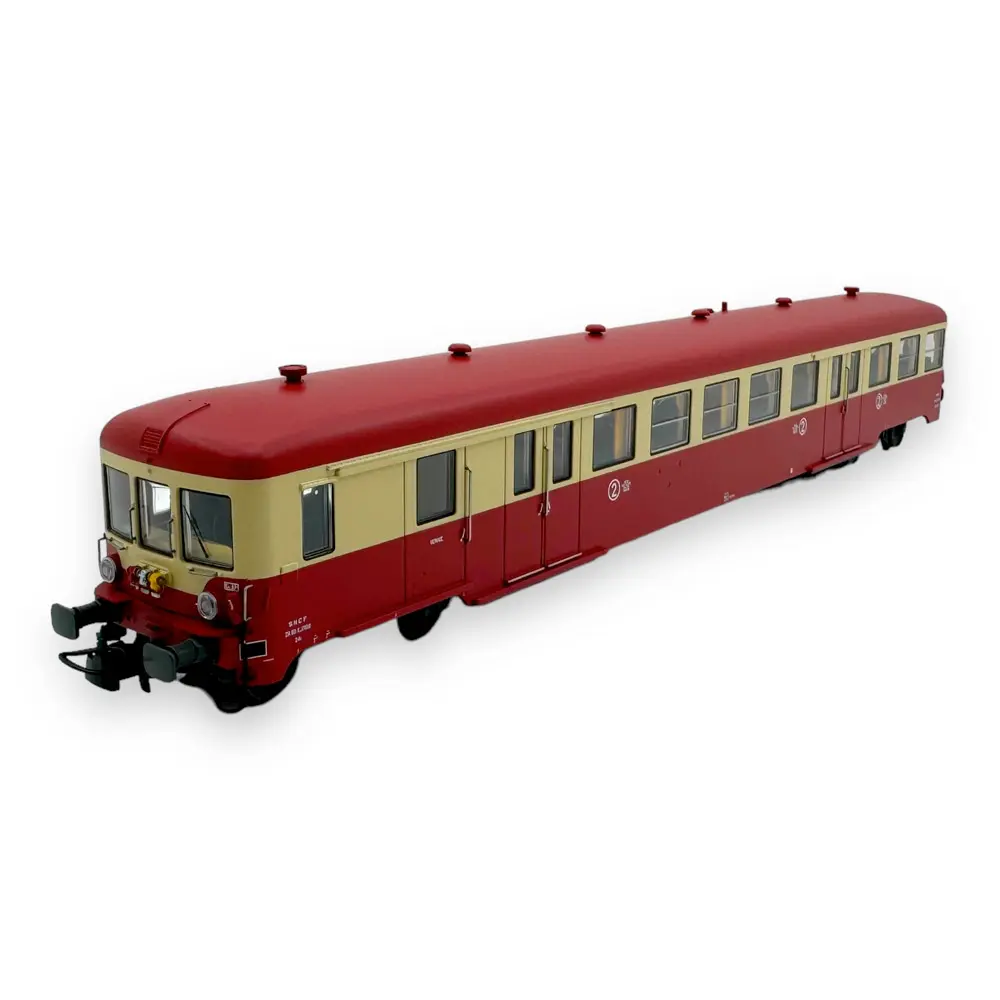 Remorque renforcée d'autorail ZR BDX 17108 - R37 HO41256 - HO 1/87 - SNCF - IV - Analogique - 2R