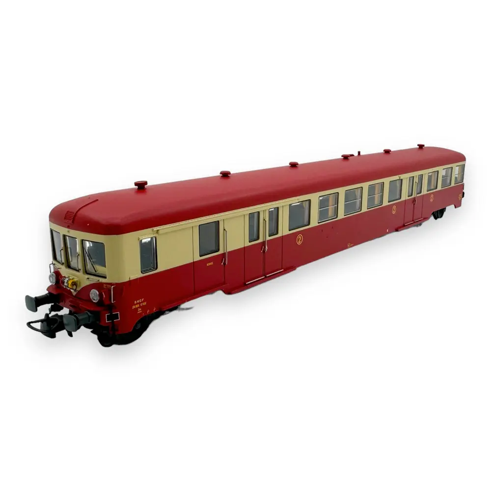 Remorque renforcée d'autorail ZR BDX 17102 - R37 HO41260 - HO 1/87 - SNCF - IV - Analogique - 2R