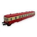 Remorque renforcée d'autorail ZR BDX 17102 - R37 HO41260 - HO 1/87 - SNCF - IV - Analogique - 2R