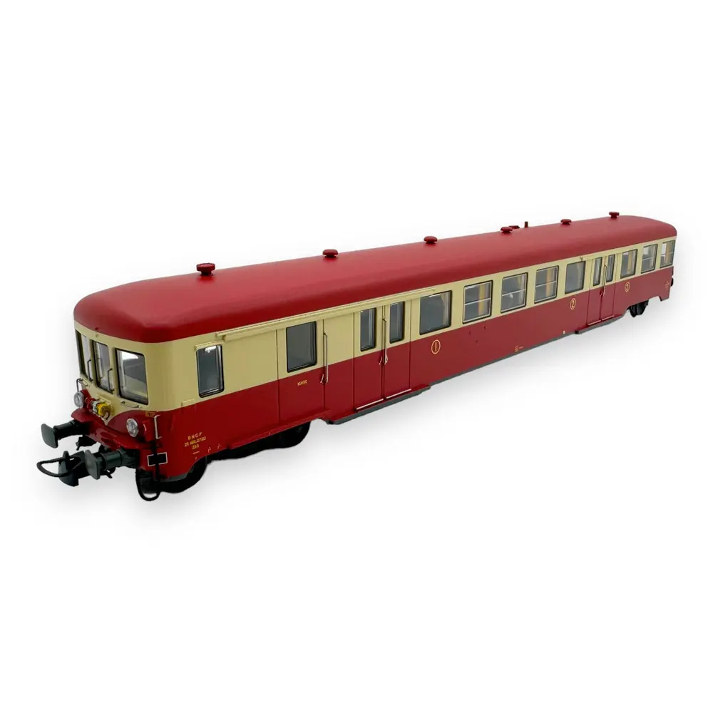 Remorque renforcée d'autorail ZR ABD 27212 - R37 HO41263 - HO 1/87 - SNCF - IV - Analogique - 2R