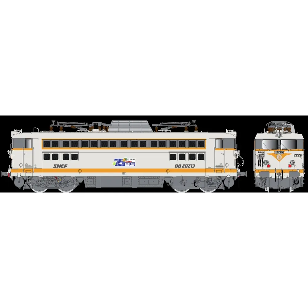Locomotive Électrique BB 20213 - R37 HO 41089D - HO 1/87 - SNCF - EP V - Digital - DC