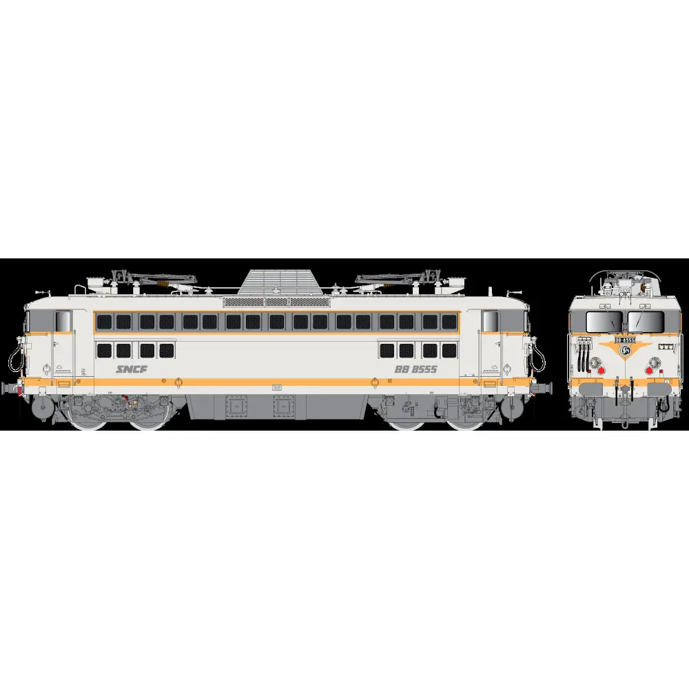 Locomotive Électrique BB 8555 - R37 HO 41077DS - HO 1/87 - SNCF - EP V - Digital Sound - DCC
