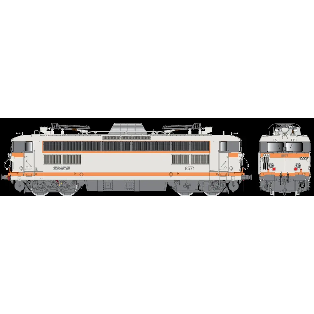 Locomotive Électrique BB 8571 - R37 HO 41078D - HO 1/87 - SNCF - EP V - Digital - DC