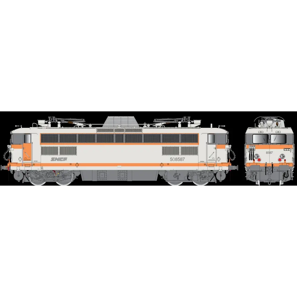Locomotive Électrique BB 8587 - R37 HO 41079D - HO 1/87 - SNCF - EP V - Digital - DC