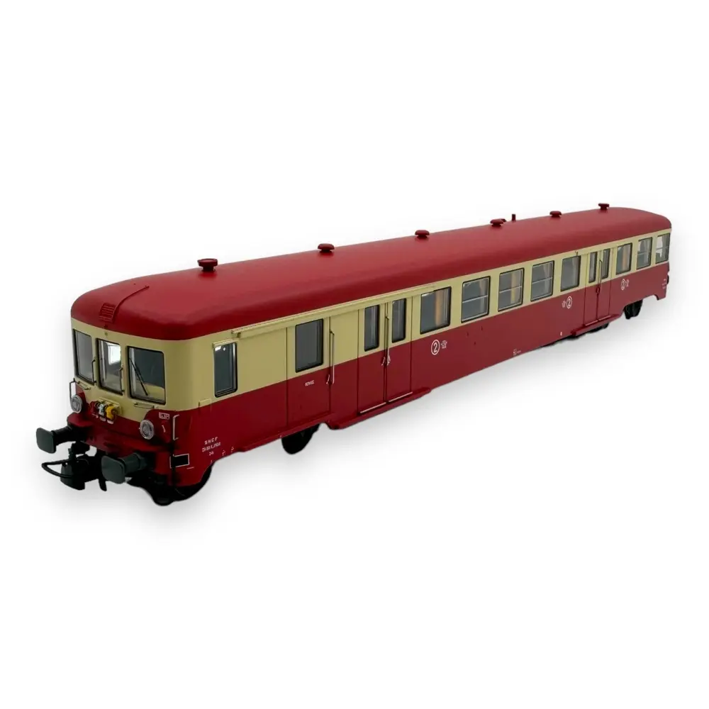 Remorque renforcée d'autorail ZR BDX 17108 - R37 HO41256DCC - HO 1/87 - SNCF - IV - Digital