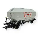 Wagon céréalier B. Richard CTC gris clair - Rail 43 433011/4 - O 1/43 - SNCF - Ep IV - 2R