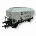 Wagon céréalier B. Richard Coopérative de Pithiviers - Rail 43 433017 - O 1/43 - SNCF - Ep III - 2R