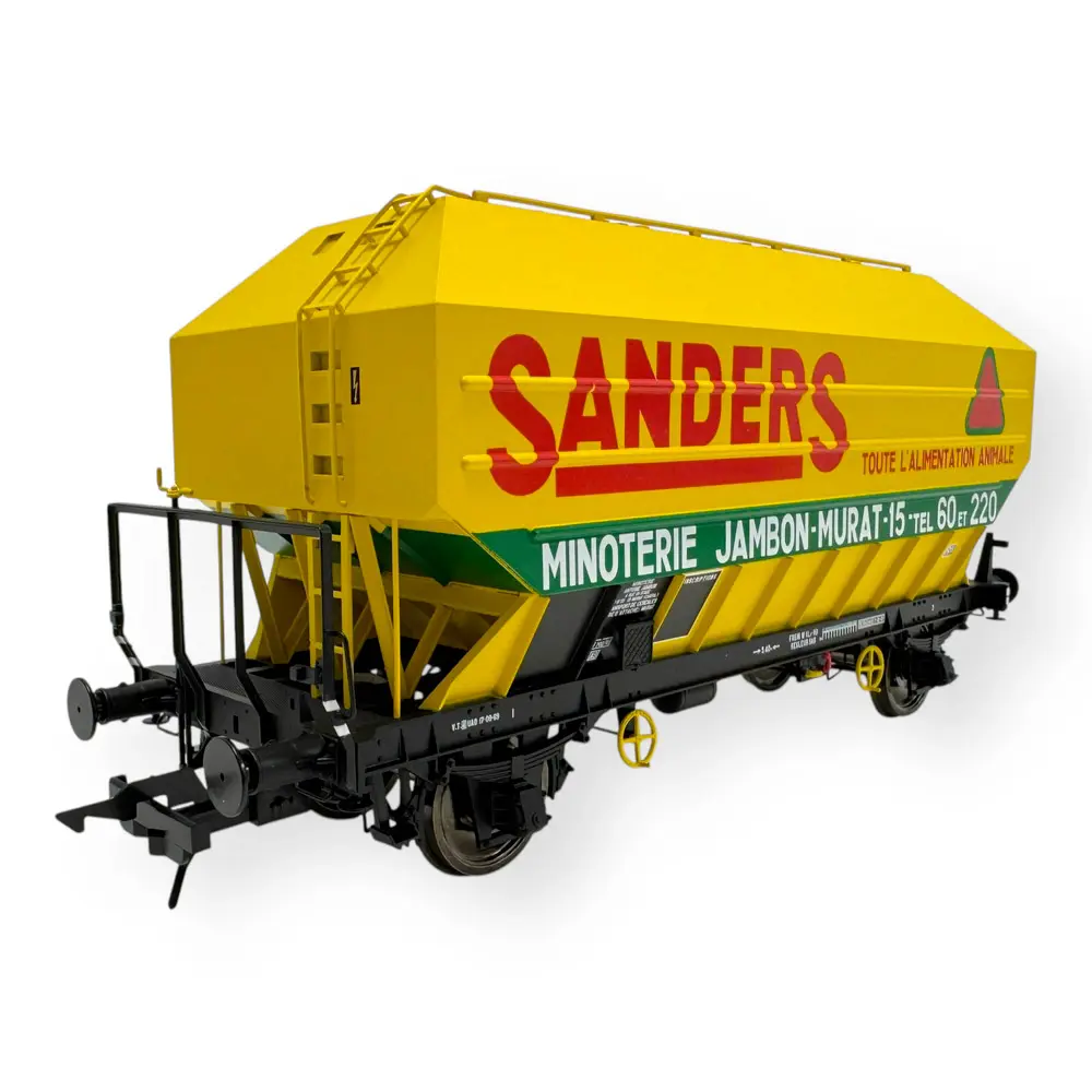 Wagon céréalier B. Richard Sanders - Rail 43 433023 - O 1/43 - SNCF - Ep IV - 2R
