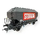 Wagon céréalier B. Richard Storione - Rail 43 433024 - O 1/43 - SNCF - Ep IV - 2R