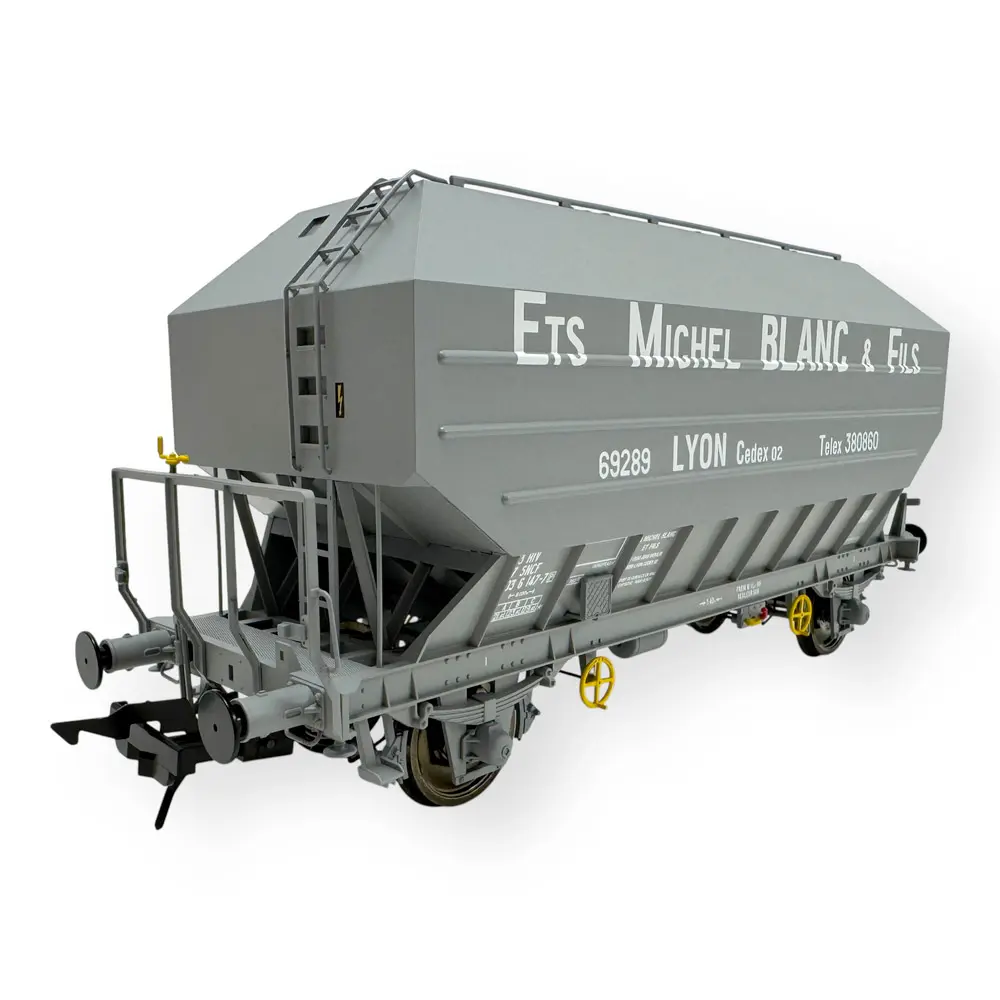 Wagon céréalier B. Richard Michel Blanc & Fils - Rail 43 433025 - O 1/43 - SNCF - Ep IV - 2R