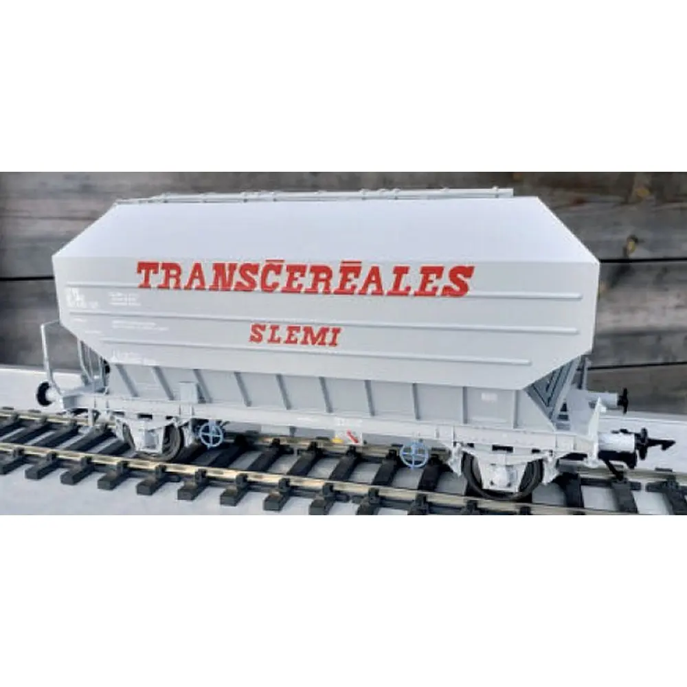 Wagon céréalier B. Richard Transcéréales Slemi - Rail 43 433027 - O 1/43 - SNCF - Ep IV - 2R
