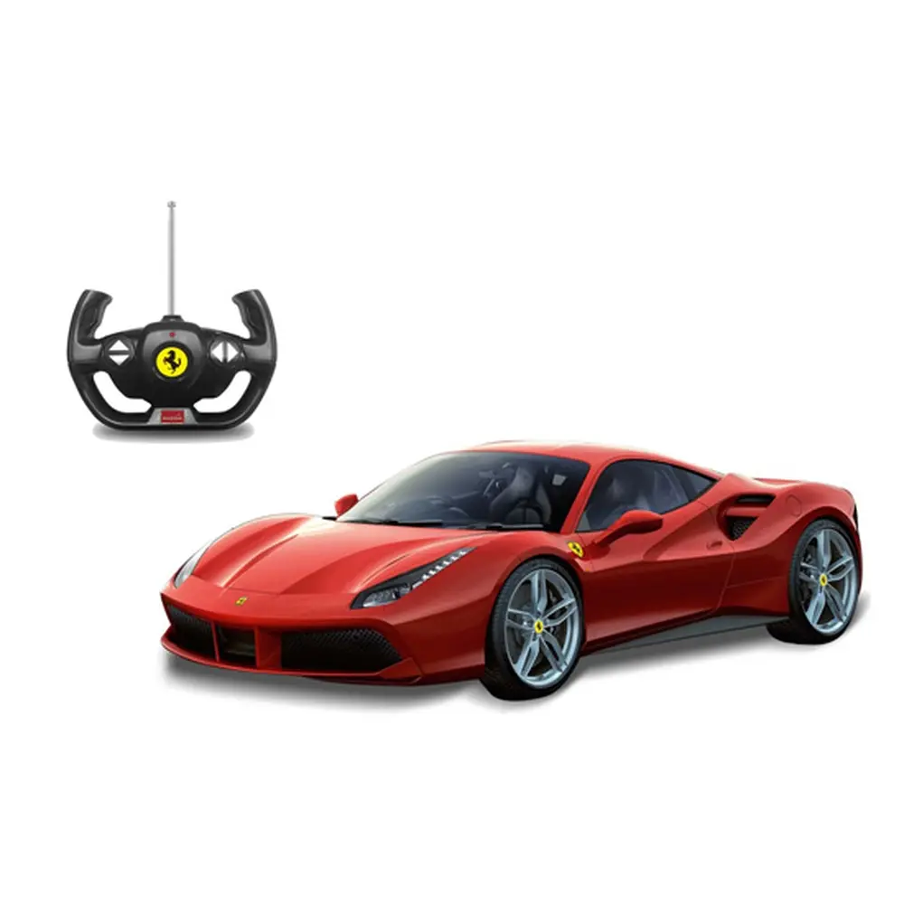 Voiture électrique - Ferrari 488 GTB Rouge RTR - RASTAR RS75600 - 1/14