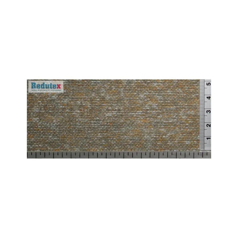 Plaque de décors Redutex 148BL124 - N 1/160 - Bloc de Pierre