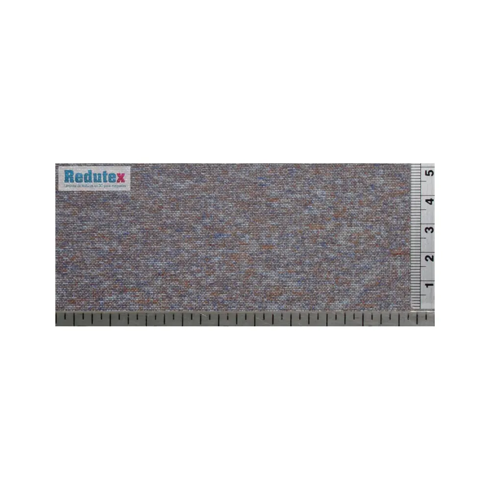 Plaque de décors Redutex 160LD324 - N 1/160 - Brique Flamande