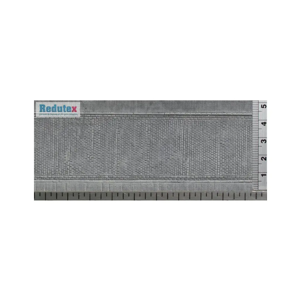 Plaque de décors - Redutex 160CF311 - N 1/160 - Pierre pour route urbaine