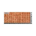 Plaque de décors - Redutex 148LV112 - N 1/160 - Ancienne brique plaine