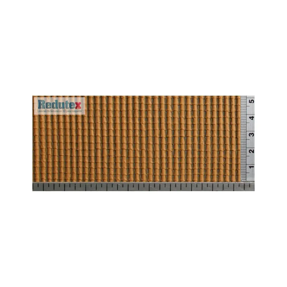 Plaque de décors Redutex 087TA112 - HO 1/87 - Tuile Arabe