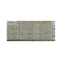 Plaque de décors Redutex 087TC111 - HO 1/87 - Tuile castillane