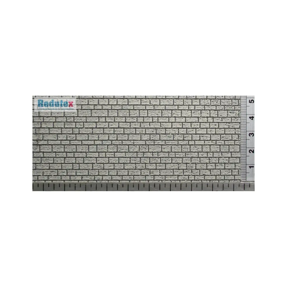 Plaque de décors Redutex 076BS112 - OO 1/76 - HO 1/87 - Bloc de pierre calcaire