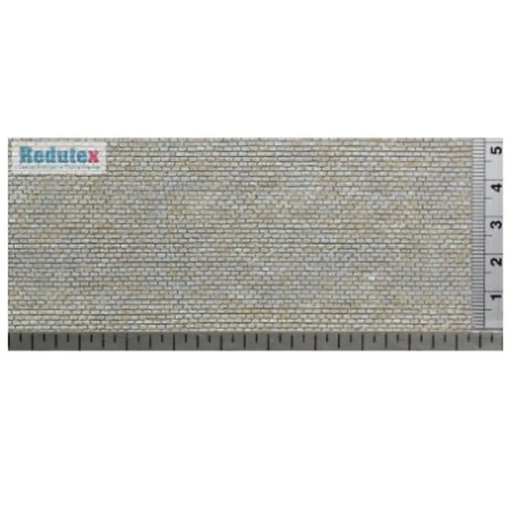 Plaque de décors - Redutex 148BL123 - N 1/160 - Bloc de pierre
