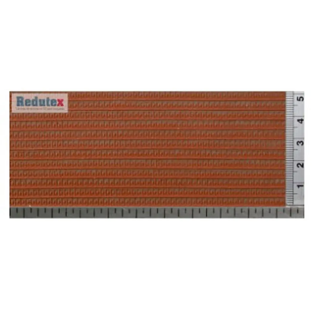 Plaque de décors - Redutex 076TF113 - HO / OO  - Tuile Française