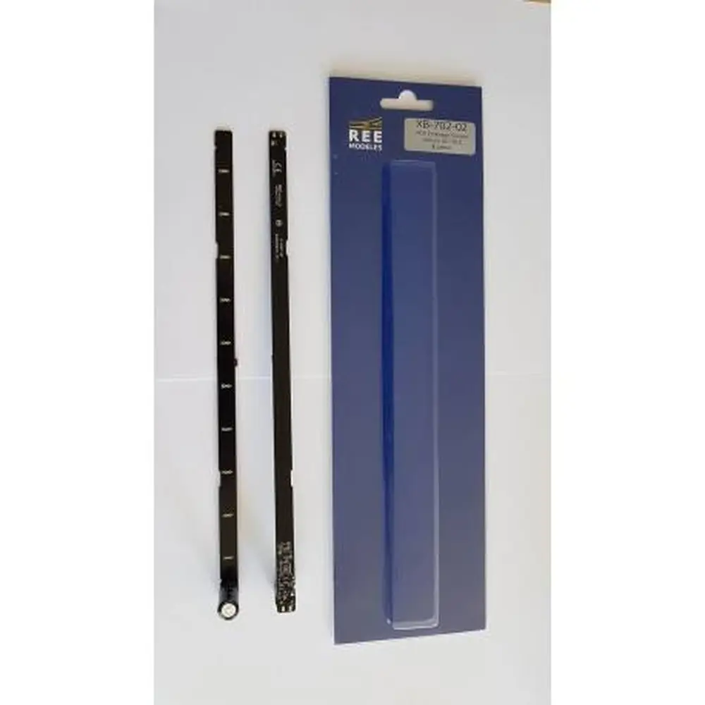 Set de 2 Platines d'éclairage pour voiture UIC à 10 compartiments B10