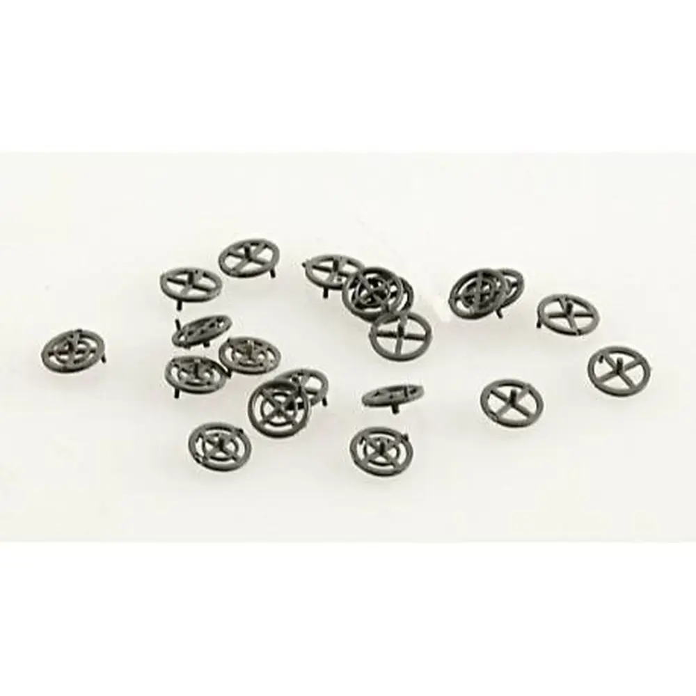 Volants de freins gris pour wagons céréaliers, 20 pièces