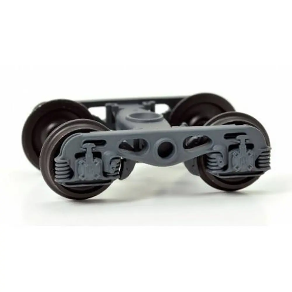 Set de 2 Bogies Y23 M, 4 Boites ISNR, gris moyen