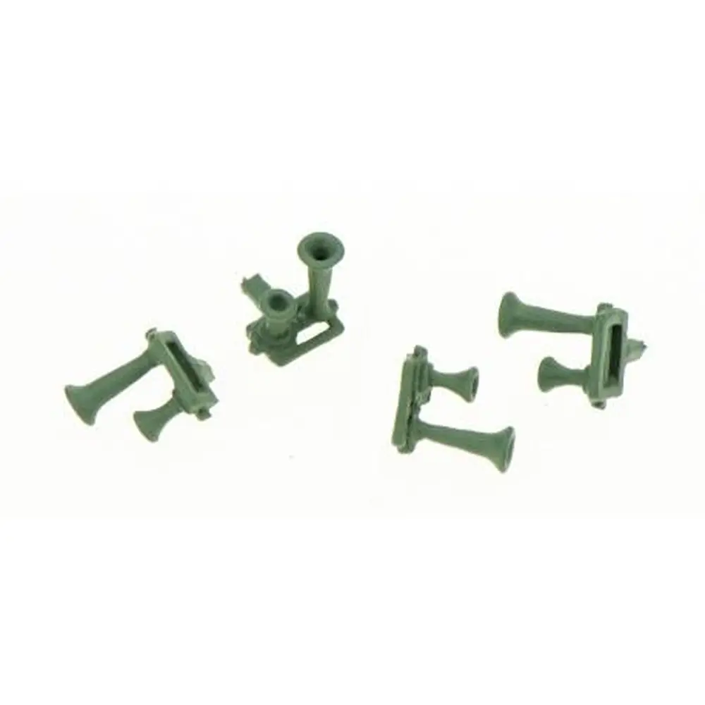 Avertisseur 2 Trompes Bi-Ton (x4 pièces métal de fonderie)