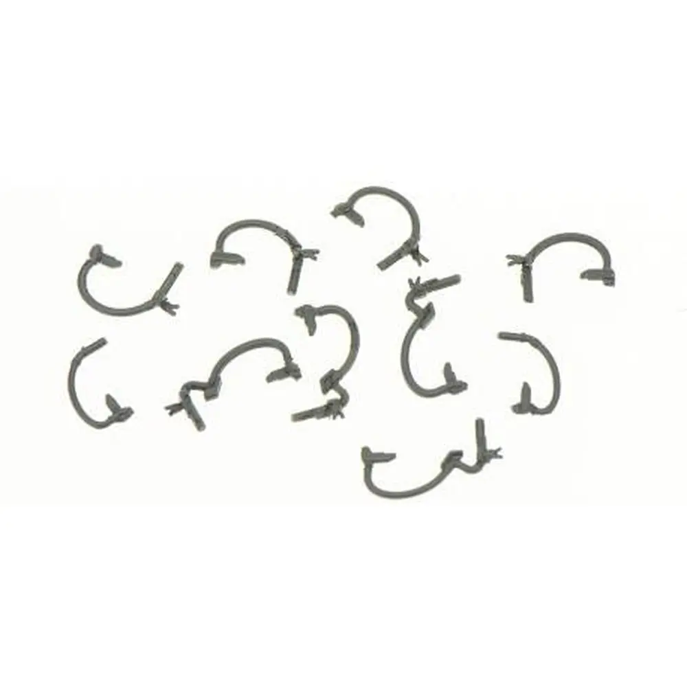 Sachet de 10 pièces : conduite générale, principale, frein pour locomotives électriques et diesel