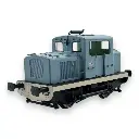 Locotracteur MOYSE 32 TDE | bleu industriel & Bande blanche -DC- REE MODELES MB092 SNCF