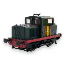 Locotracteur MOYSE 32 TDE | Vert 301 & rouge, porte jaune -DCC SON- REE MODELES MB091DS SNCF