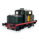 Locotracteur MOYSE 32 TDE | Vert 301 Bande rouge & porte jaune -DC- REE MODELES MB091 SNCF